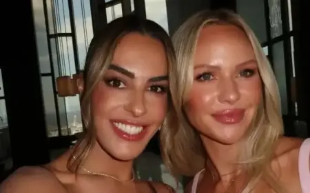 Jules Neale Steps Out Solo at Australian Open