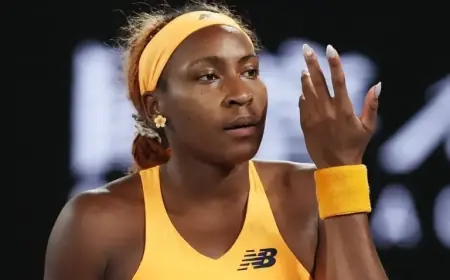 Coco Gauff Exits Australian Open After Dominating Loss to Elina Svitolina