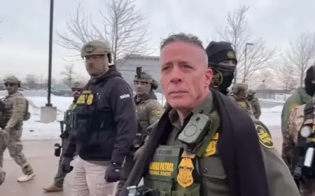 Border Patrol Leader Bovino, Agents Depart Minnesota