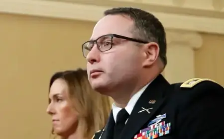 Alex Vindman Enters Florida Senate Race, Trump Impeachment Witness in Spotlight