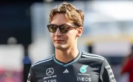 George Russell Praises Impressive Power of New F1 Cars at Barcelona Test