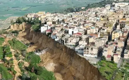 Landslide Progresses in Niscemi: Ciciliano Warns Residents Won’t Return Home