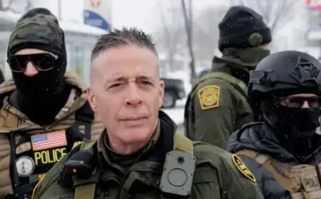Homan Takes Charge of Minnesota ICE Ops as Trump Pulls Bovino