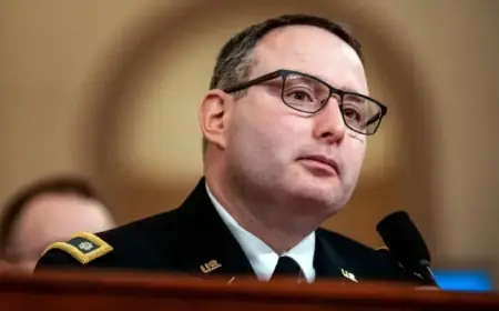 Alexander Vindman Enters Florida Senate Race After Trump Impeachment Role