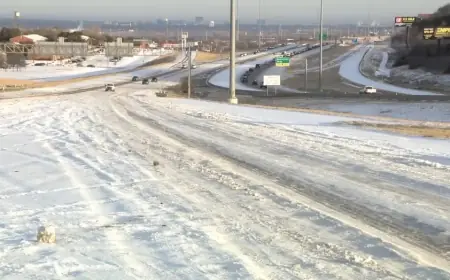 Dallas Road Conditions Today: Is It Safe to Drive Right Now in DFW as Ice and Freezing Fog Linger?