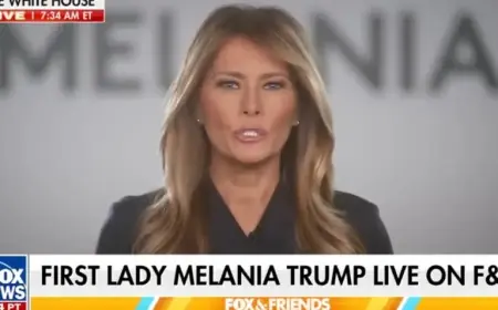 Melania Trump Advocates for Unity and Peaceful Protests Against ICE After Shooting