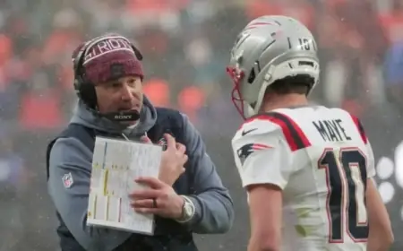 Mike Vrabel Evades Drake Maye Injury Queries Before Super Bowl