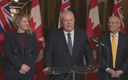Ontario Joins New Federal Auto Task Force, Announces Industry Minister