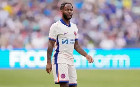 Sterling Eyes Serie A Transfer, Rejects Fulham and West Ham Offers