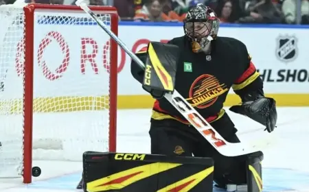 Canucks’ Thatcher Demko Out for 2025-26 Season with Hip Injury