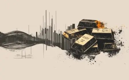 Gold Steadies Near Record Highs Amid Trade Tensions and Global Risks