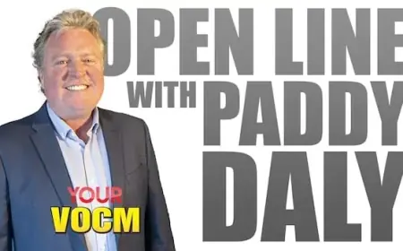 Paddy Daly Resigns as Host of VOCM’s Open Line