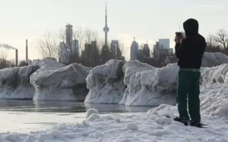 Toronto Battles Bitter Cold After Record-Breaking Snowstorm
