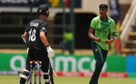 Pakistan U19 Seamer Claims 4-11 in Crucial World Cup Victory