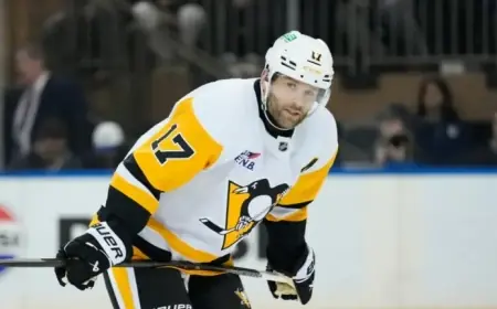 Penguins’ Rust Gets Three-Game Suspension for Headshot on Canucks’ Boeser