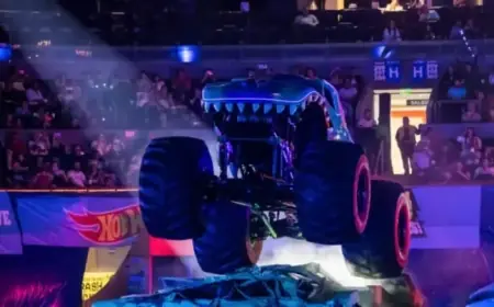 Hot Wheels Monster Truck Tour Thrills Glasgow with Epic OVO Hydro Show