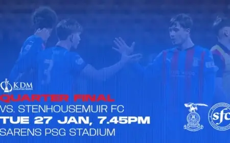 Stenhousemuir Match Tickets Available: January 27, 2026