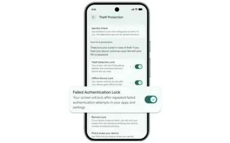 Android Introduces ‘Failed Authentication Lock’ Feature