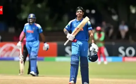 U-19 World Cup: Vihaan Malhotra, Vaibhav Sooryavanshi Shine as India Crush Zimbabwe