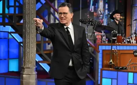 Stephen Colbert Announces Final ‘Late Show’ Air Date