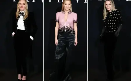 Kate Hudson, Michelle Pfeiffer Shine in Latest Armani Collection