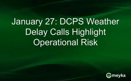 January 27: DCPS Faces Operational Risks from Weather Delay Decisions