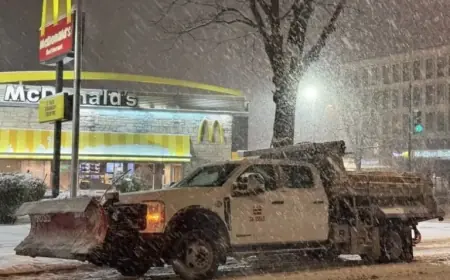 DC Crews Work to Reopen Schools by Clearing Pathways