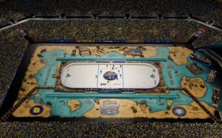 Bruins vs. Lightning Stadium Series to Feature Pirate-Themed Field Design