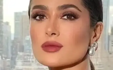 Salma Hayek Stuns in Plunging Bikini Amid ‘Tatas’ Controversy