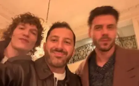 Connor Storrie and François Arnaud Attend Paris Fashion Week Amid Heated Rivalry