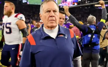 Pro Football Hall of Fame Overlooks Legendary Patriots Coach Bill Belichick