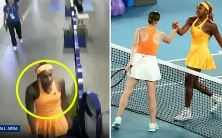 Coco Gauff Faces $50,000 Fine After 2026 Australian Open Incident