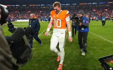 Broncos QB Bo Nix Faces Inevitable Break Due to Ankle Condition: Sean Payton