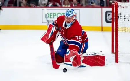 Jakub Dobes to Lead Canadiens Against Golden Knights