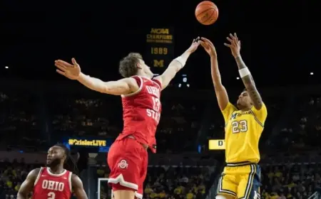 Lendeborg Amplifies Michigan’s Dynamism as Season Progresses