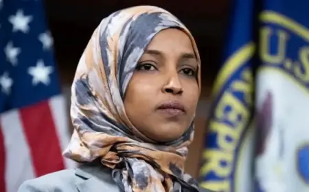 Man Attacks Ilhan Omar at Town Hall with Unidentified Spray Substance