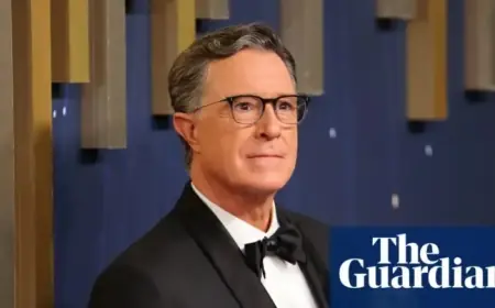 Stephen Colbert Reveals Final Episode Date of The Late Show