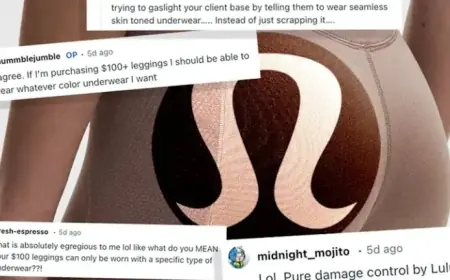 Lululemon Criticized for Managing See-Through Leggings Controversy