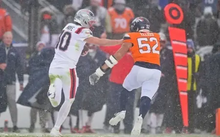 Drake Maye’s Possible Shoulder Injury Dominates Super Bowl Headlines