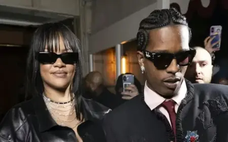 Rihanna and A$AP Rocky Dazzle with Fashion in Paris