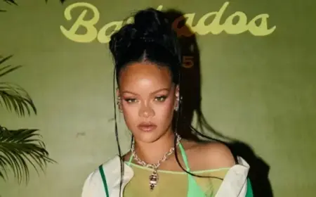 Rihanna Discusses Post-Baby Body at Paris Fashion Week