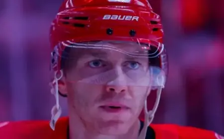 Patrick Kane Matches Modano’s U.S. Scoring Record; Red Wings Defeated