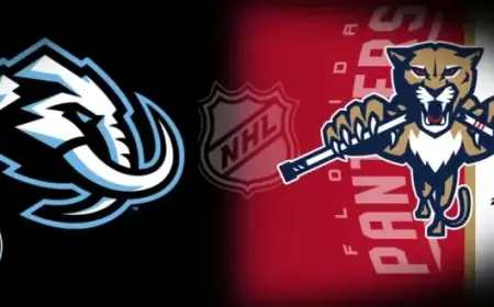 Florida Panthers Clash with Utah Mammoth in Gameday 52 Showdown