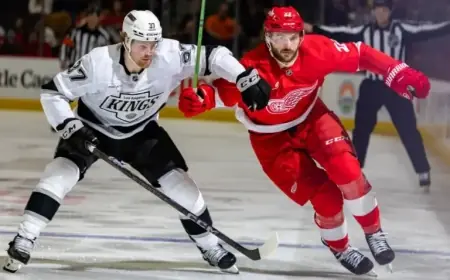 Foegele Joins, Turcotte Sidelined; Edmundson Game-Time Decision, Hiller Discusses Kopitar, Connors