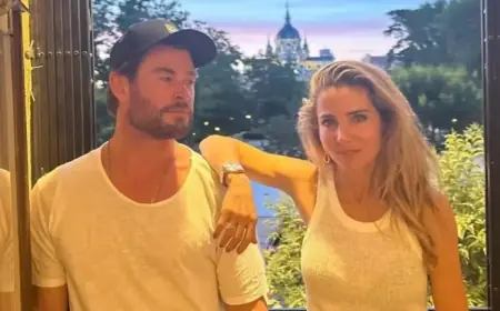 Chris Hemsworth and Elsa Pataky Charm Madrid in Whirlwind Visit