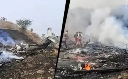 Tragedy Strikes: Maharashtra Deputy CM Ajit Pawar Dies in Baramati Plane Crash