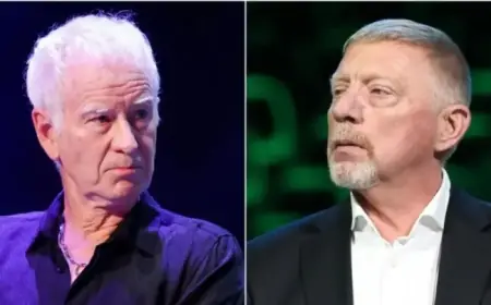 John McEnroe, Boris Becker Clash Over Novak Djokovic’s ‘Irritable’ Label