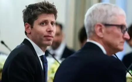 Tim Cook and Sam Altman Discuss ICE Crackdown in Employee Messages