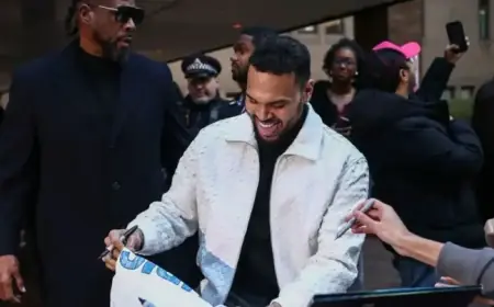 Chris Brown Faces Court Amid ‘Bottle Attack’ with Entourage Present