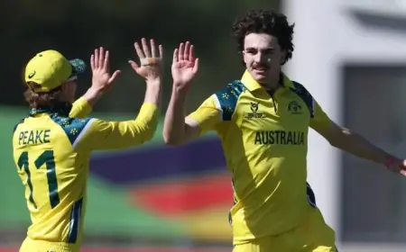 Aussie Bowlers Aim for U19 World Cup Semi-Finals